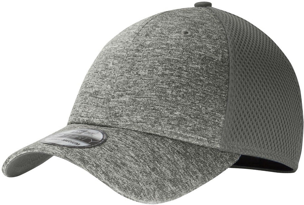 no-logo New Era Shadow Stretch Mesh Cap-Regular-New Era-Graphite/Shadow Heather-S/M-Thread Logic