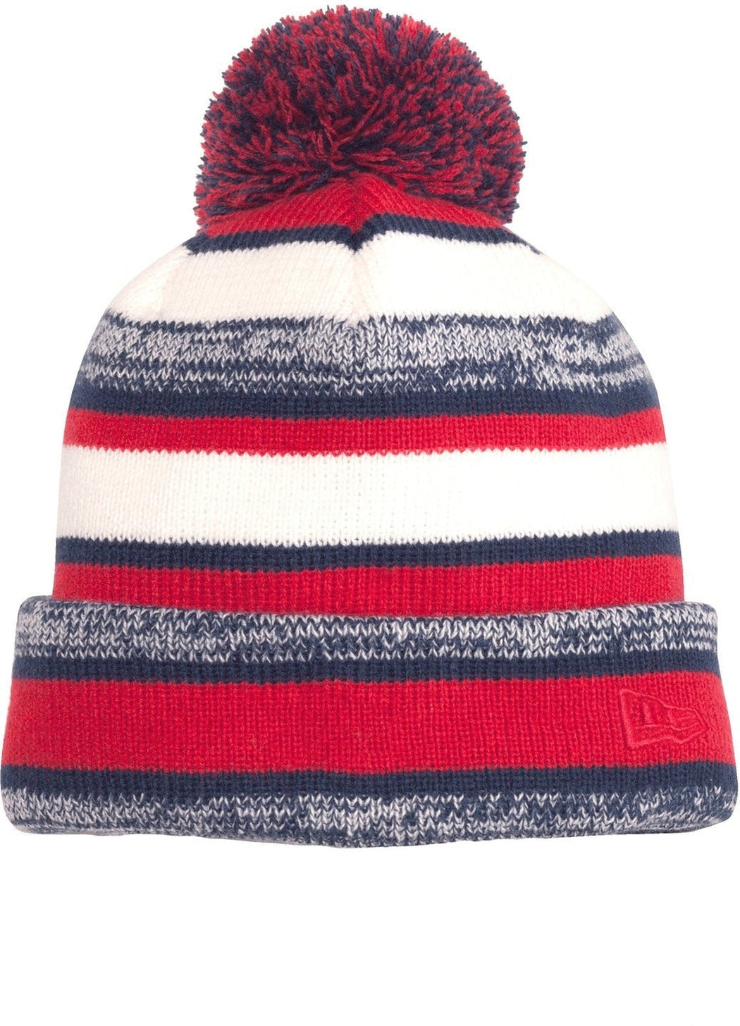 New Era Sideline Beanie-Regular-New Era-Red/Navy-OSFA-Thread Logic