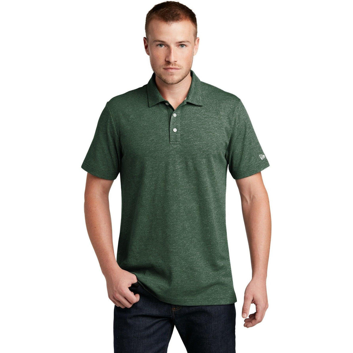 no-logo New Era Slub Twist Polo-Regular-New Era-Thread Logic