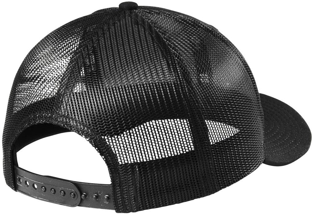 no-logo New Era Snapback Low Profile Trucker Cap-Regular-New Era-Thread Logic