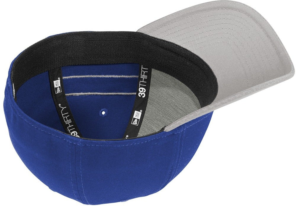 no-logo New Era Stretch Cotton Striped Cap-Active-New Era-Thread Logic no-logo