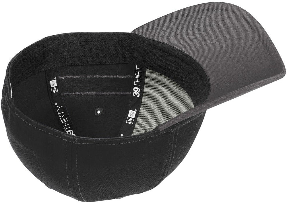 no-logo New Era Stretch Cotton Striped Cap-Active-New Era-Thread Logic no-logo