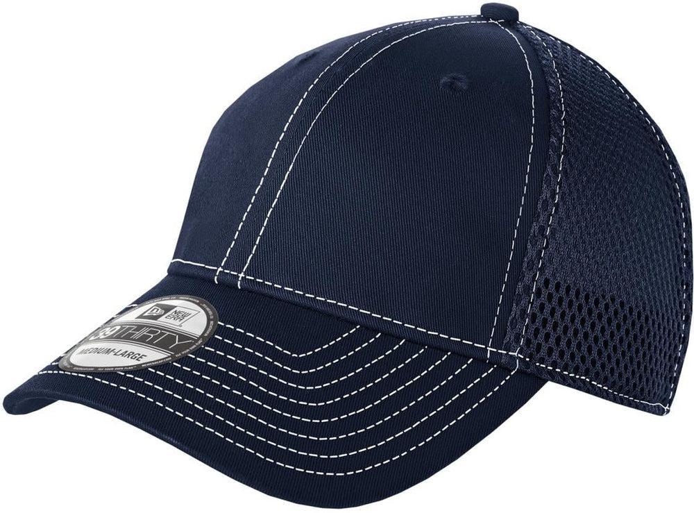 New Era Stretch Mesh Contrast Stitch Cap no-logo