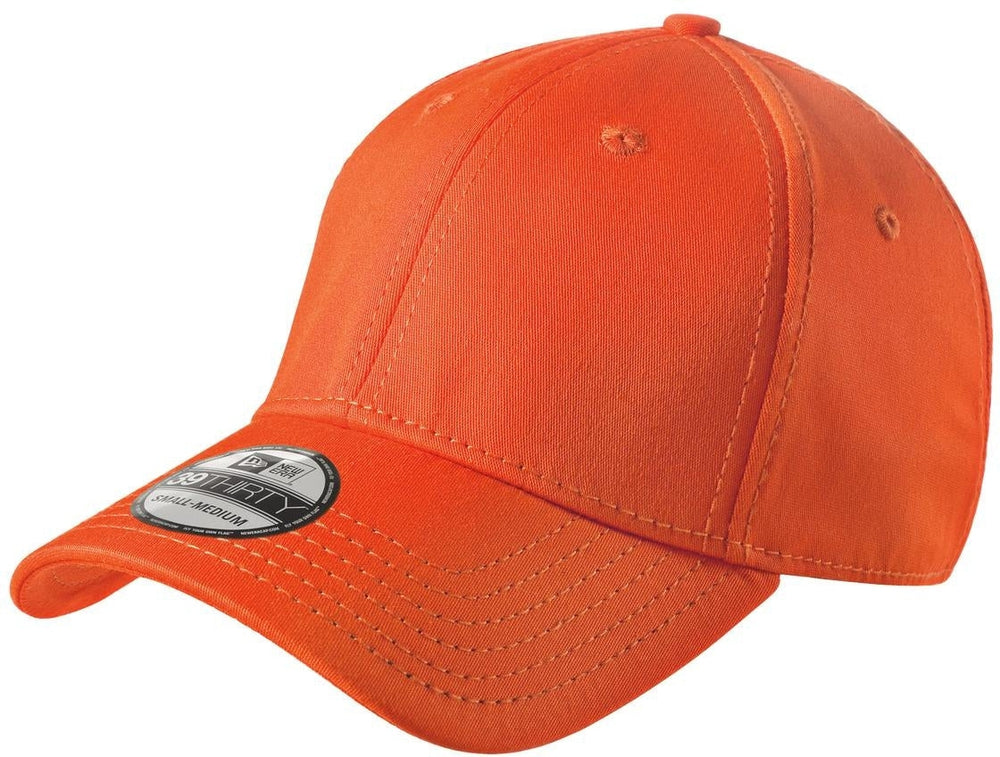 New Era Structured Fitted Cotton Cap no-logo