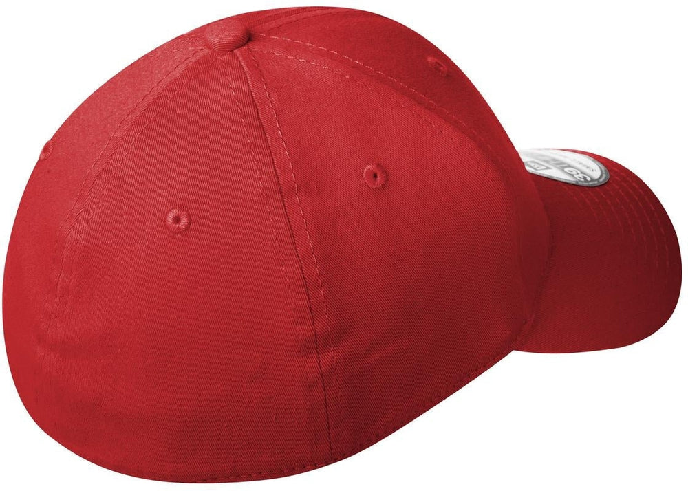 no-logo New Era Structured Fitted Cotton Cap-Regular-New Era-Thread Logic no-logo