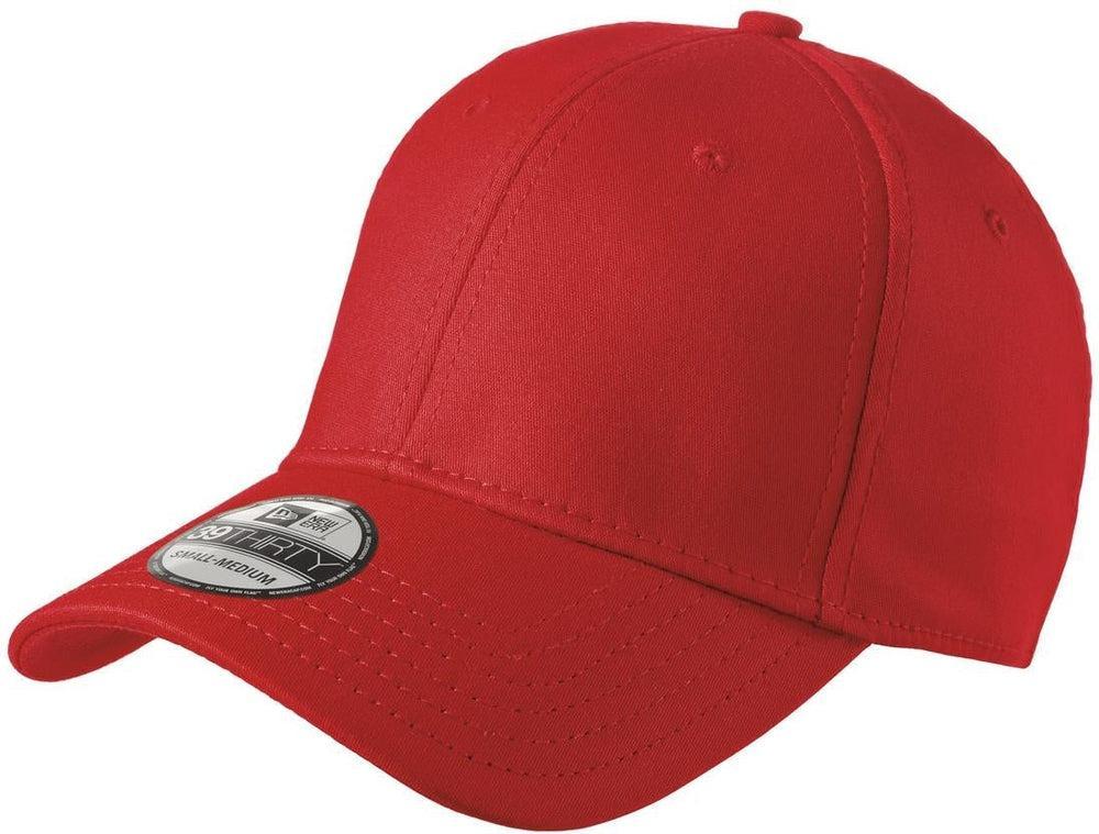 New Era Structured Fitted Cotton Cap no-logo