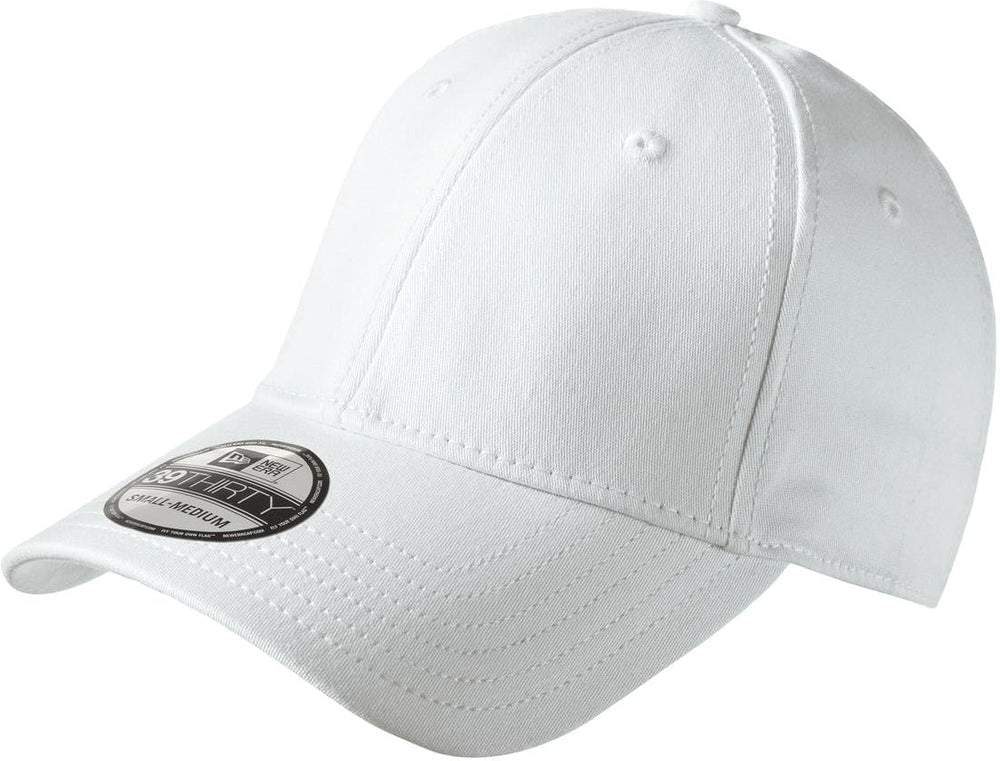 New Era Structured Fitted Cotton Cap no-logo
