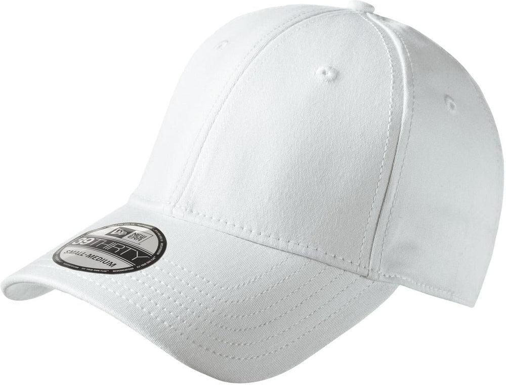 New Era Structured Fitted Cotton Cap no-logo