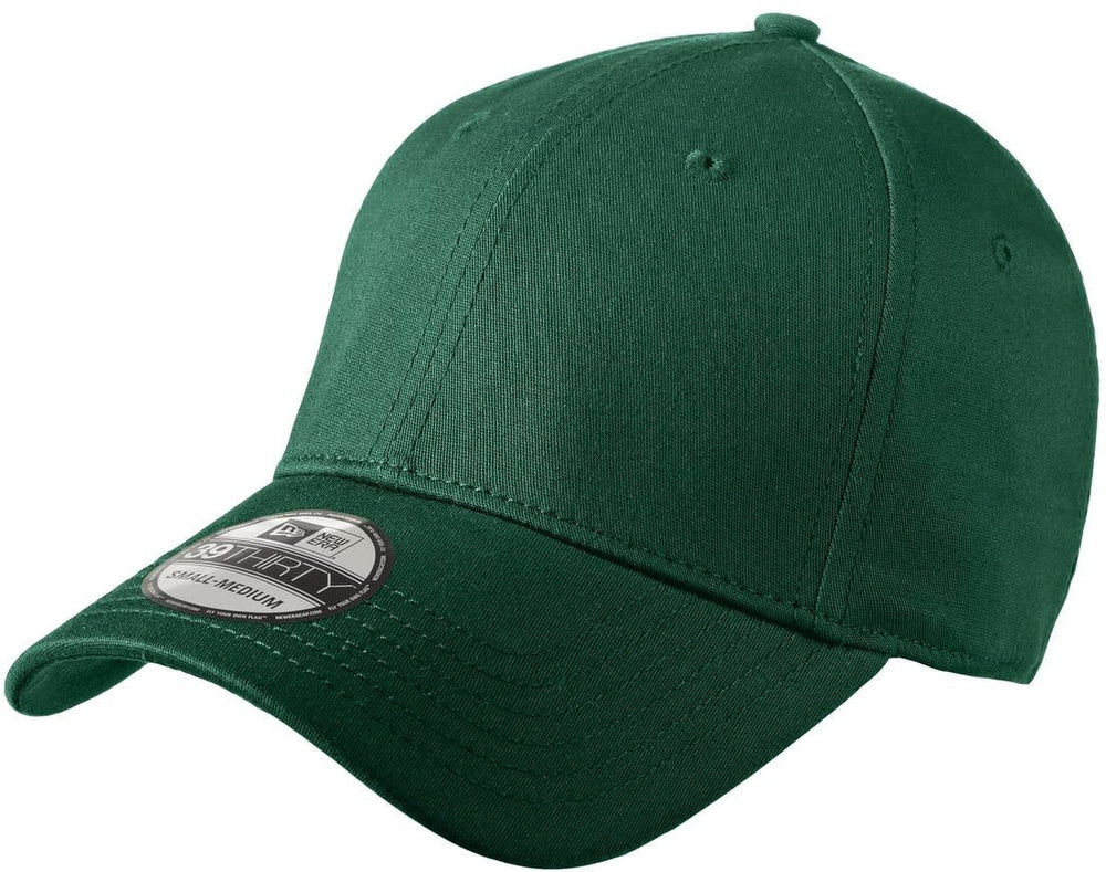 New Era Structured Fitted Cotton Cap no-logo