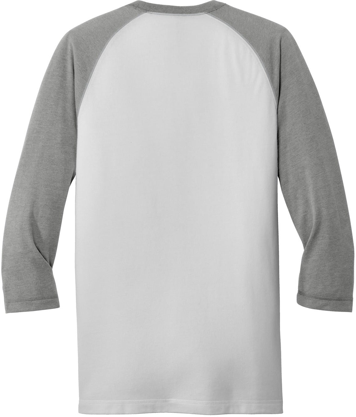 no-logo New Era Sueded Cotton 3/4-Sleeve Baseball Raglan Tee-Active-New Era-Thread Logic