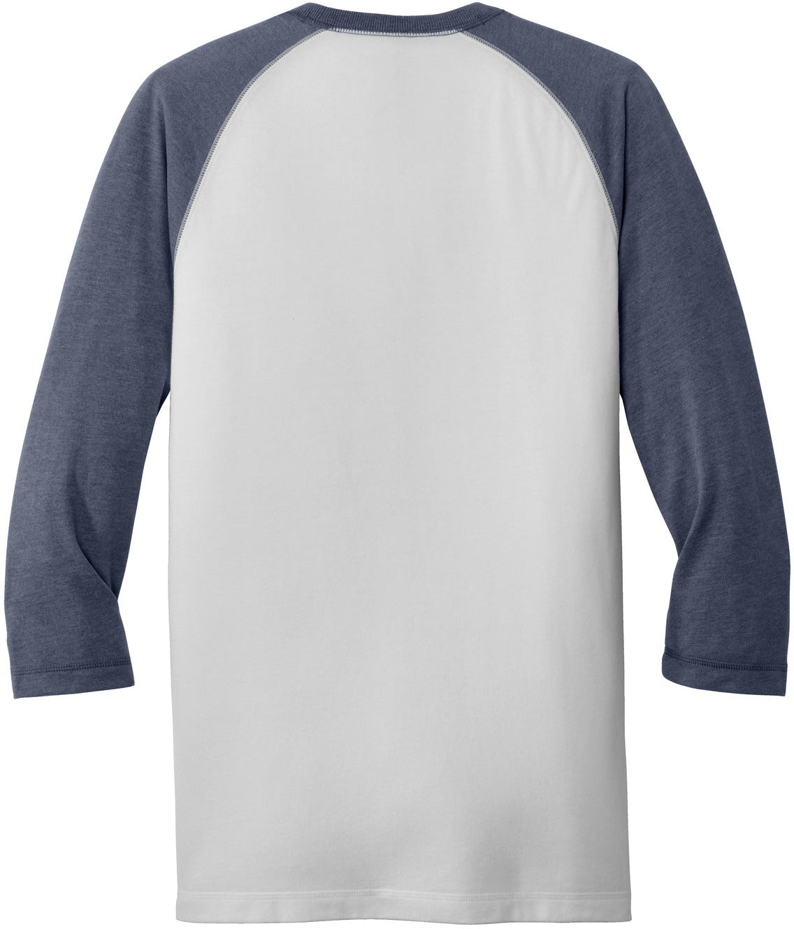 no-logo New Era Sueded Cotton 3/4-Sleeve Baseball Raglan Tee-Active-New Era-Thread Logic