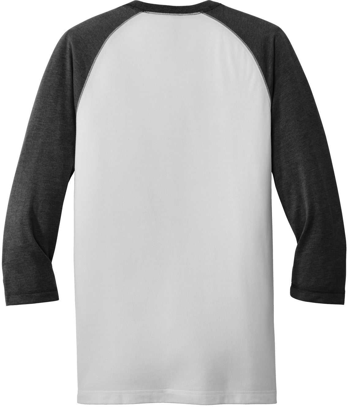 no-logo New Era Sueded Cotton 3/4-Sleeve Baseball Raglan Tee-Active-New Era-Thread Logic