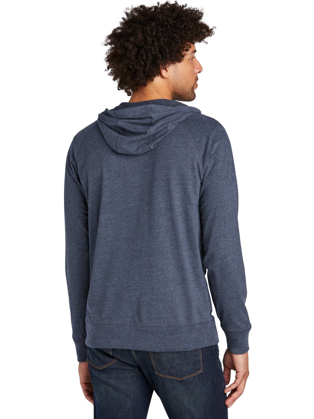 no-logo New Era Sueded Cotton Full-Zip Hoodie-Regular-New Era-Thread Logic