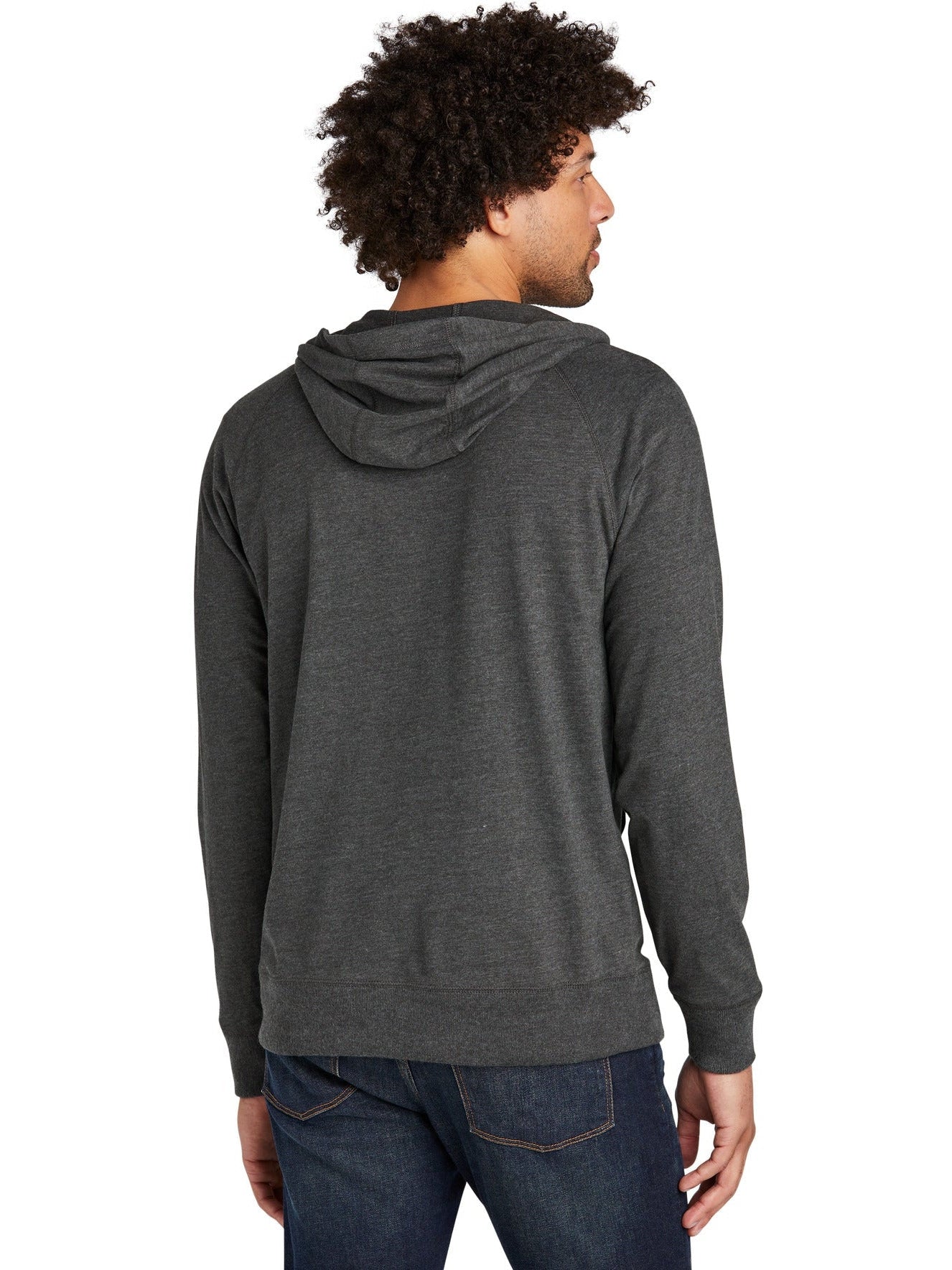 no-logo New Era Sueded Cotton Full-Zip Hoodie-Regular-New Era-Thread Logic
