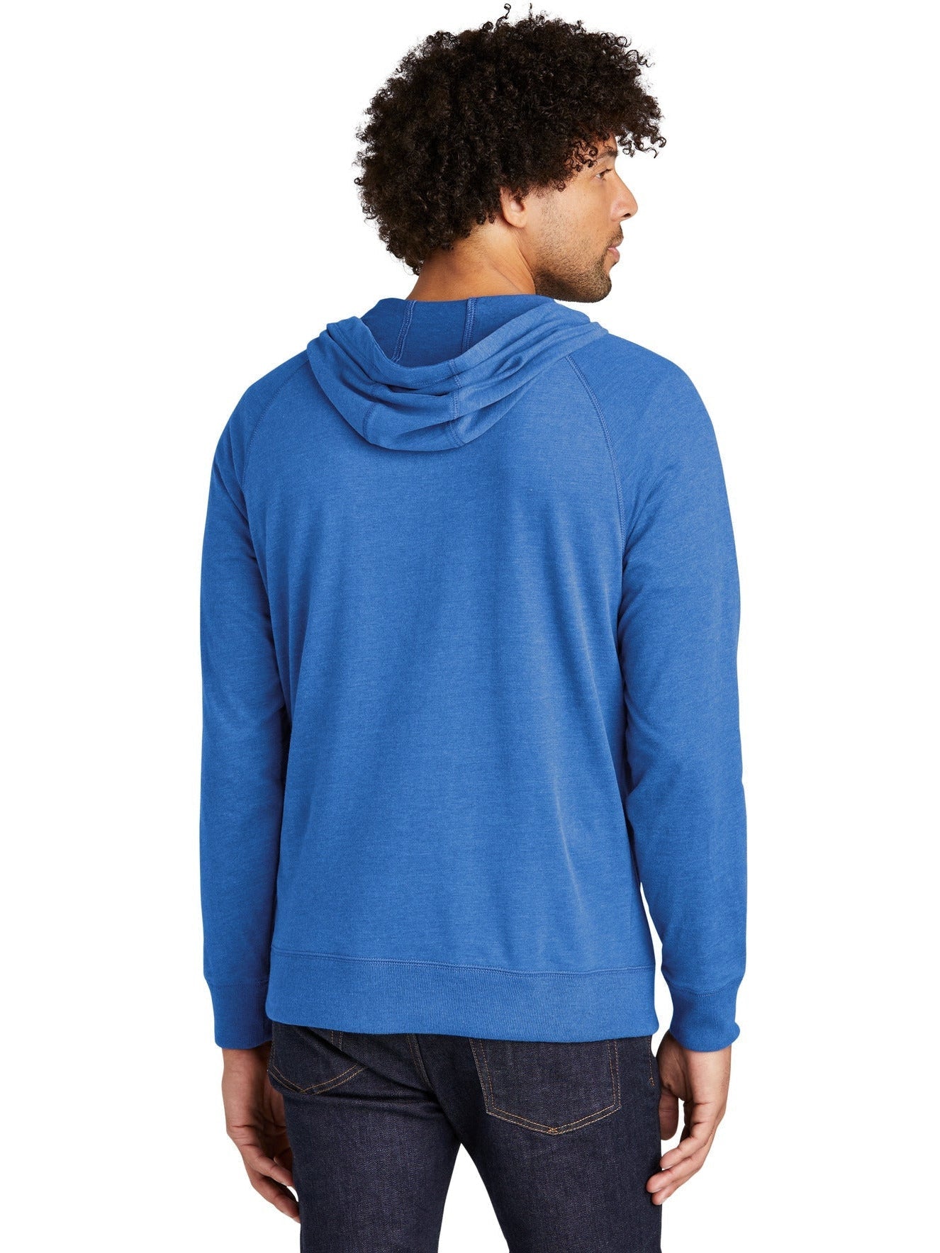 no-logo New Era Sueded Cotton Full-Zip Hoodie-Regular-New Era-Thread Logic