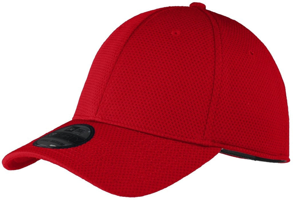 no-logo New Era Tech Mesh Cap-Regular-New Era-Scarlet-S/M-Thread Logic no-logo