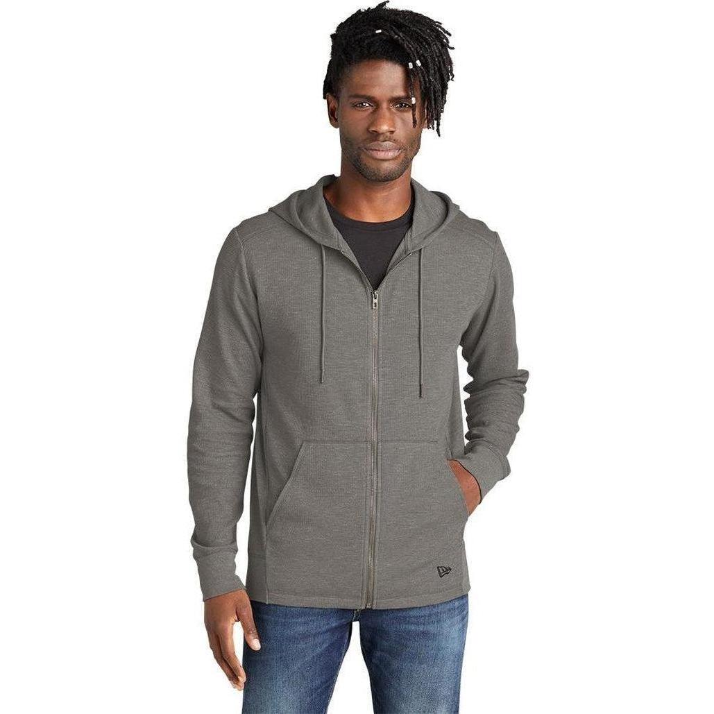 no-logo New Era Thermal Full-Zip Hoodie-Regular-New Era-Thread Logic