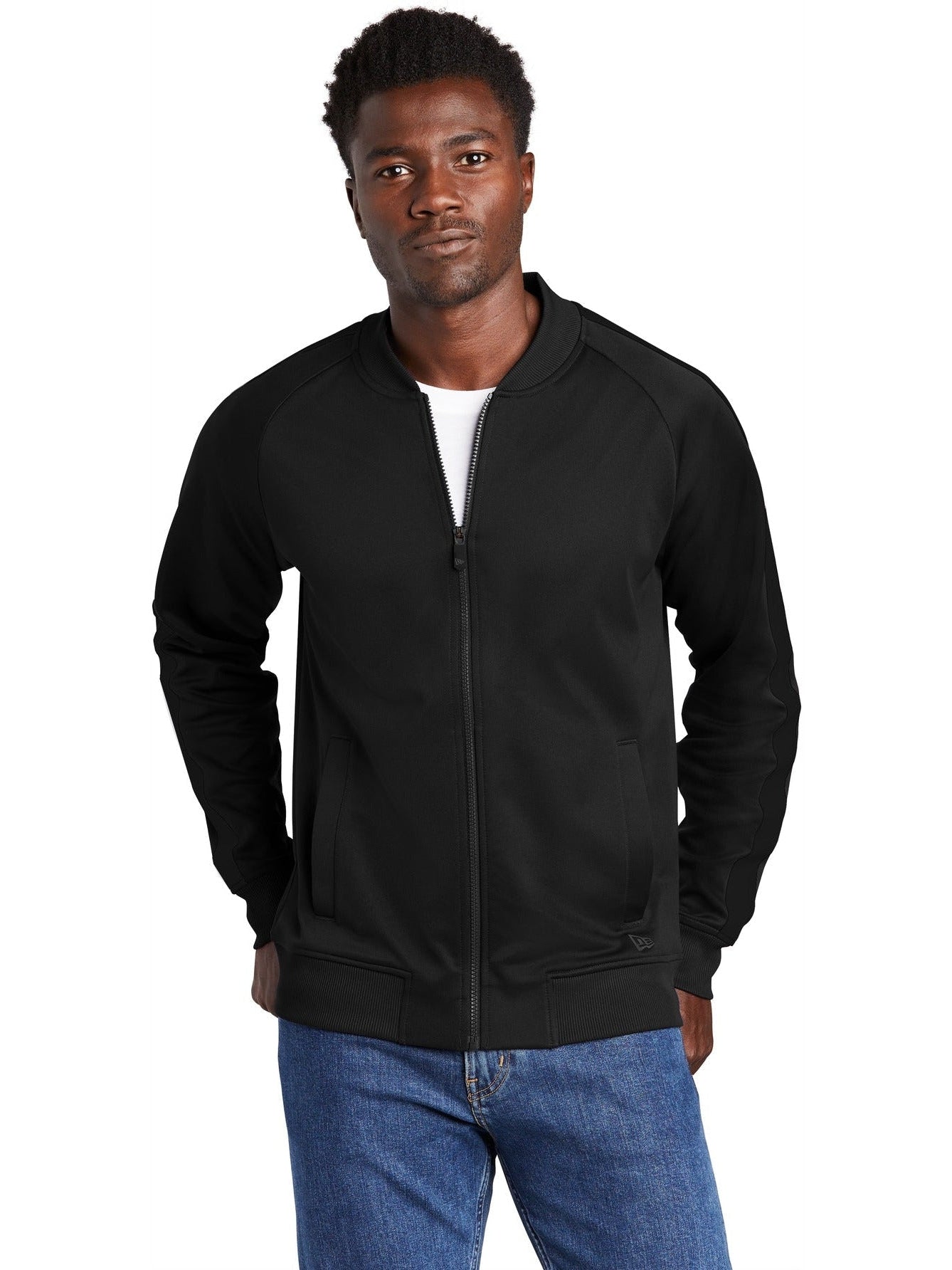 no-logo New Era Track Jacket-Regular-New Era-Thread Logic