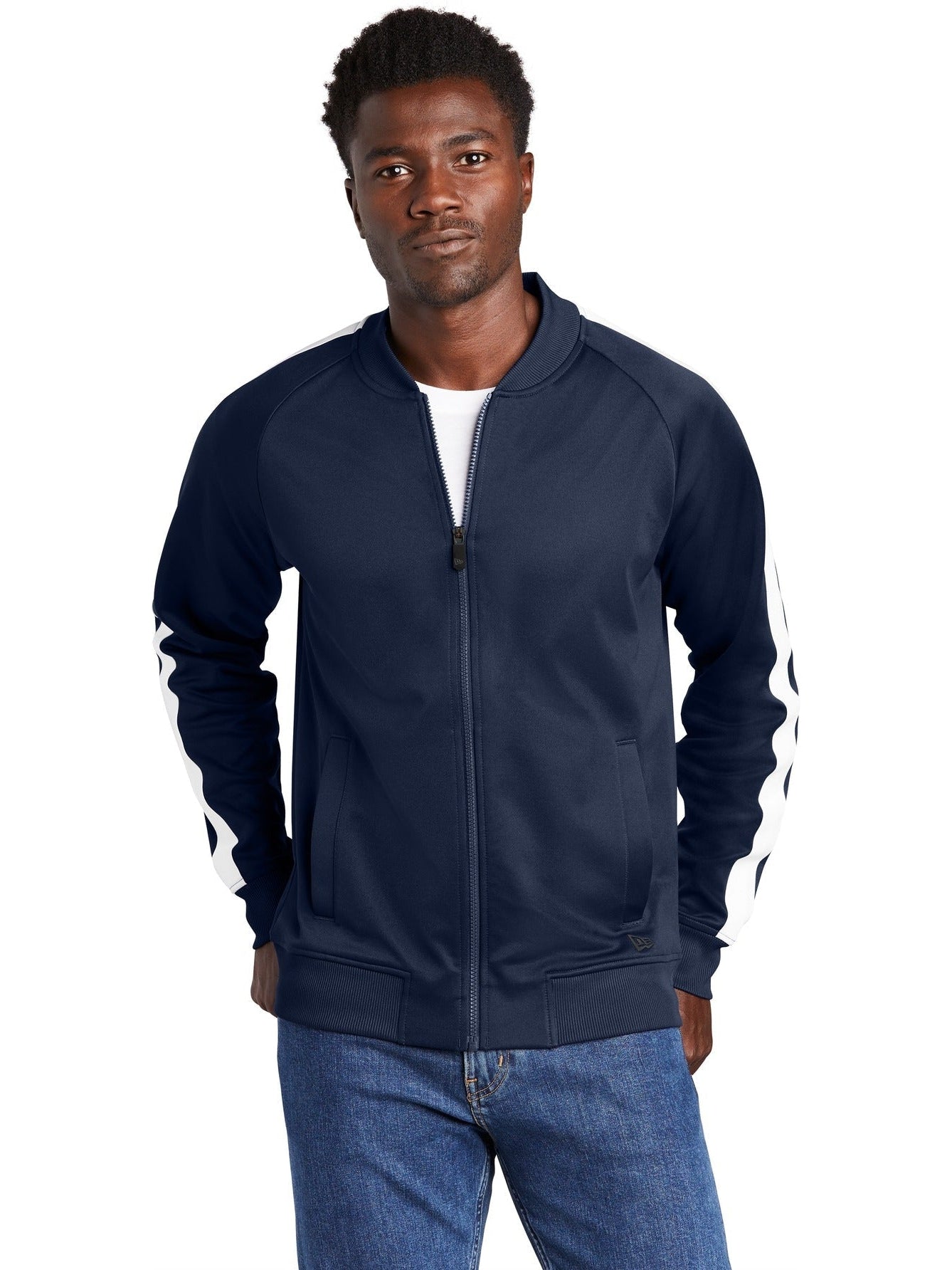 no-logo New Era Track Jacket-Regular-New Era-Thread Logic