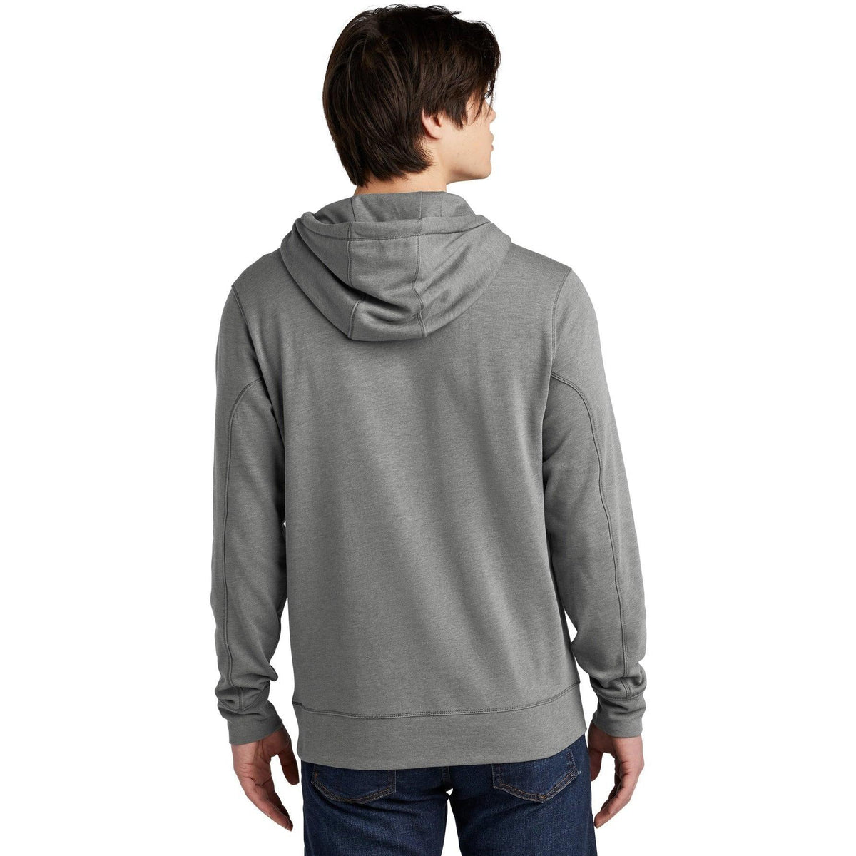 no-logo New Era Tri-Blend Fleece Pullover Hoodie-Hoodies-New Era-Thread Logic