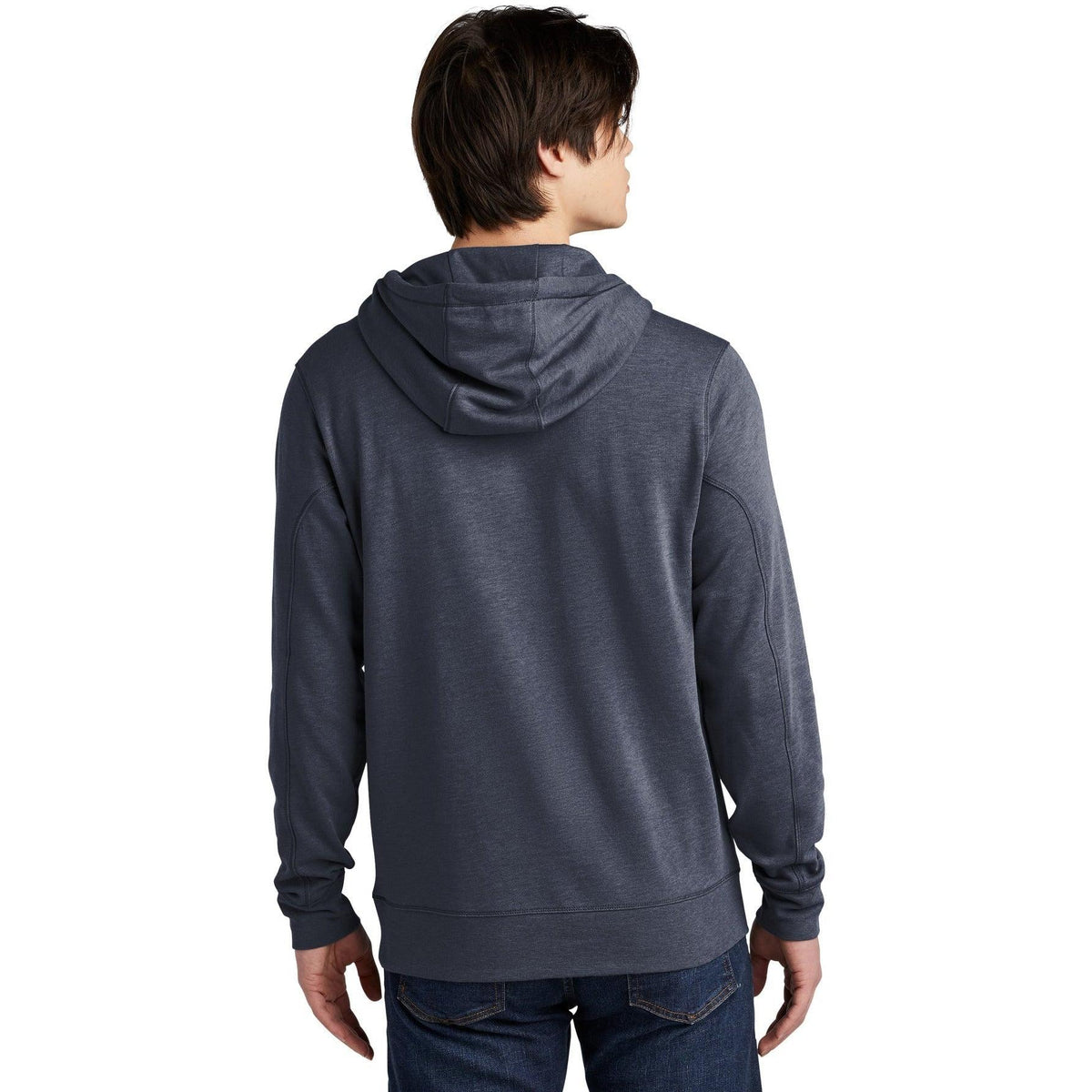no-logo New Era Tri-Blend Fleece Pullover Hoodie-Hoodies-New Era-Thread Logic