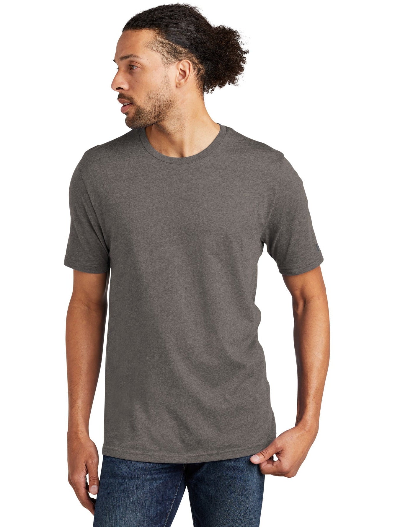 no-logo New Era Tri-Blend Tee-Regular-New Era-Thread Logic