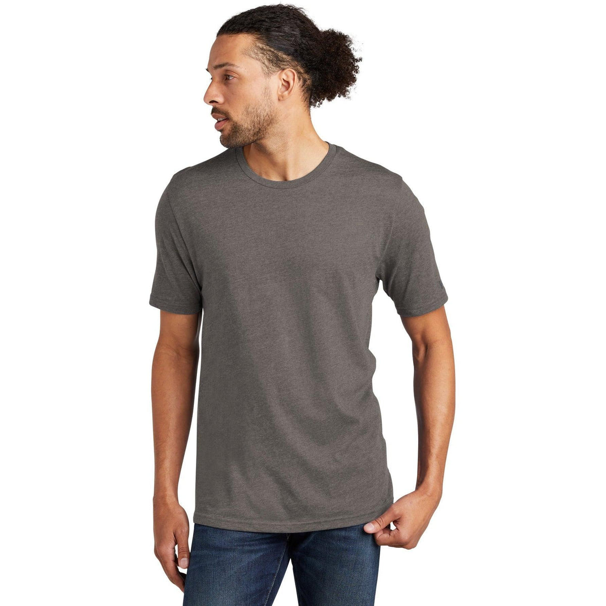 no-logo New Era Tri-Blend Tee-Regular-New Era-Thread Logic