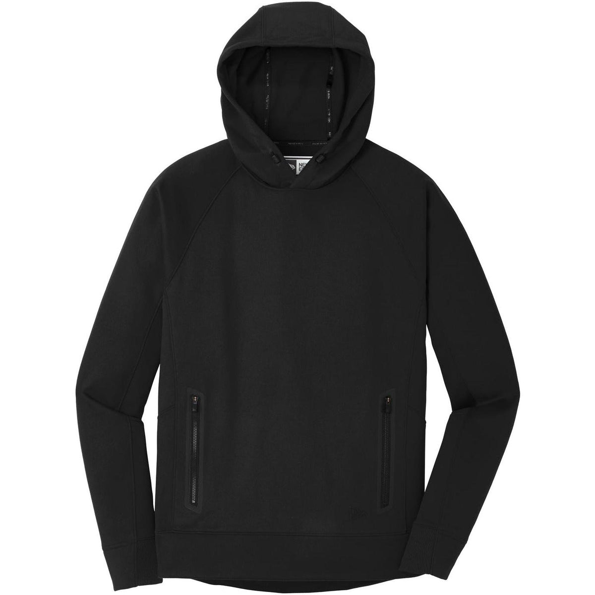 no-logo New Era Venue Fleece Pullover Hoodie-Hoodies-New Era-Black-XS-Thread Logic