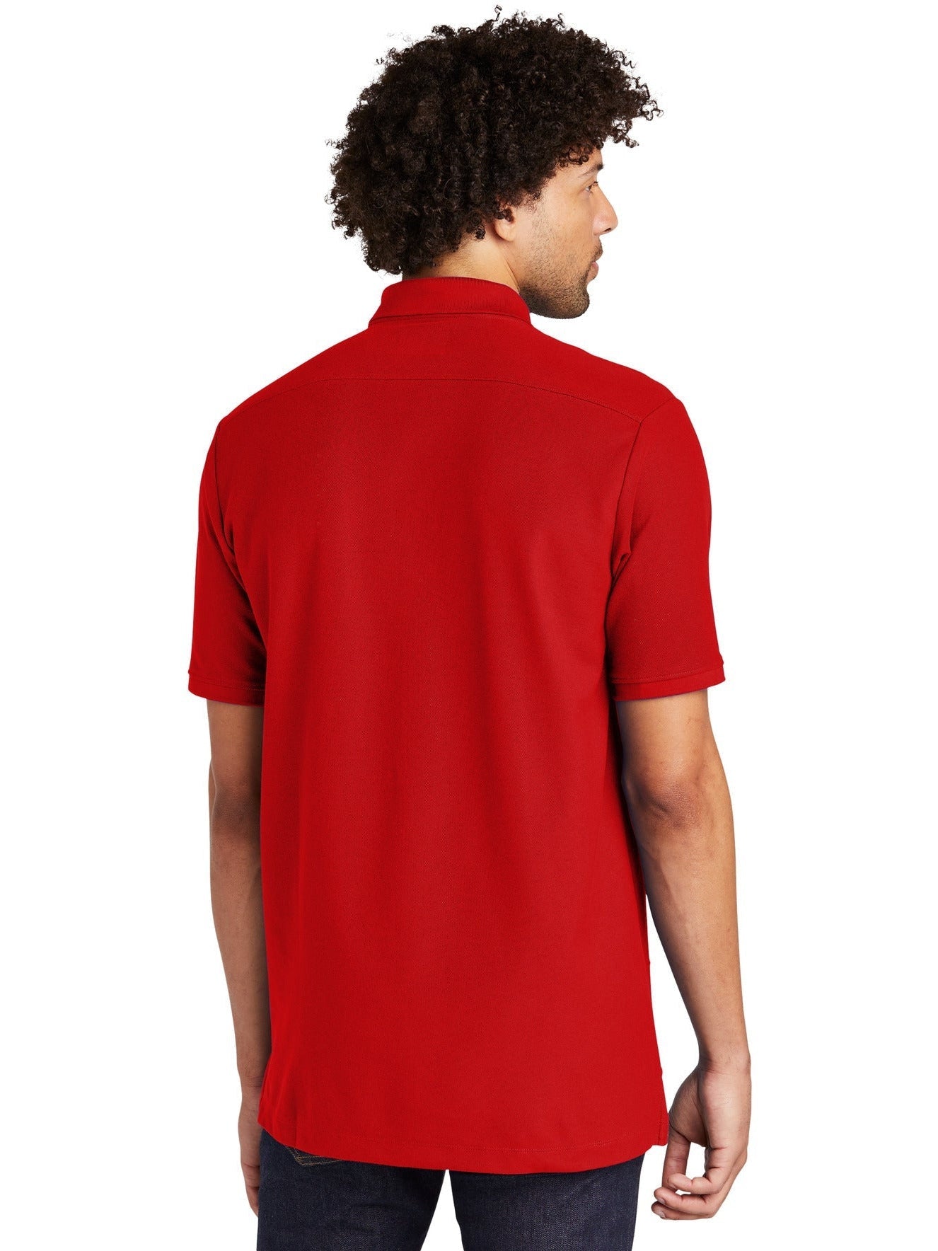 no-logo New Era Venue Home Plate Polo-Regular-New Era-Thread Logic