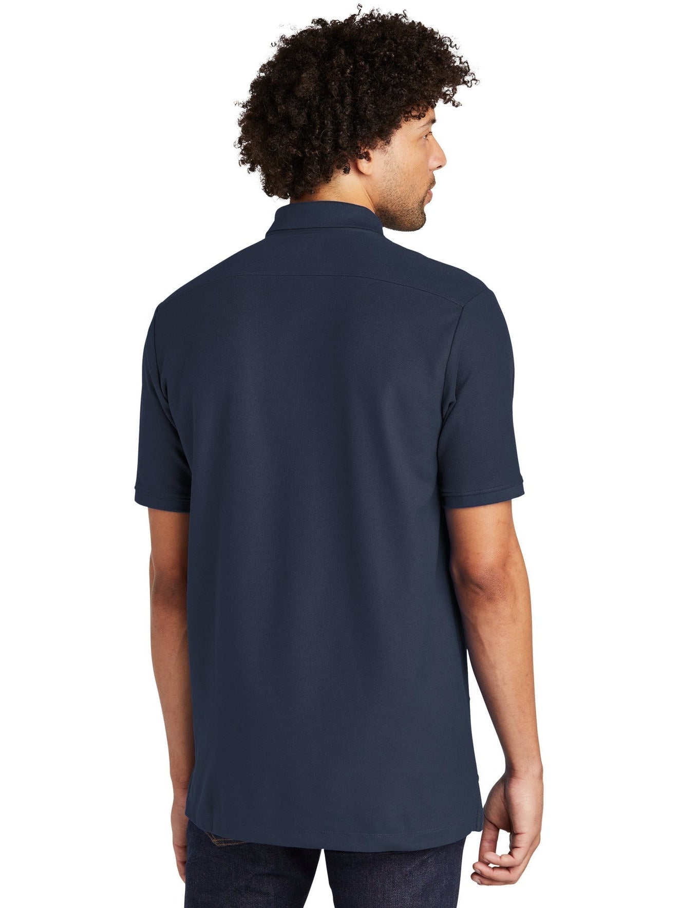 no-logo New Era Venue Home Plate Polo-Regular-New Era-Thread Logic