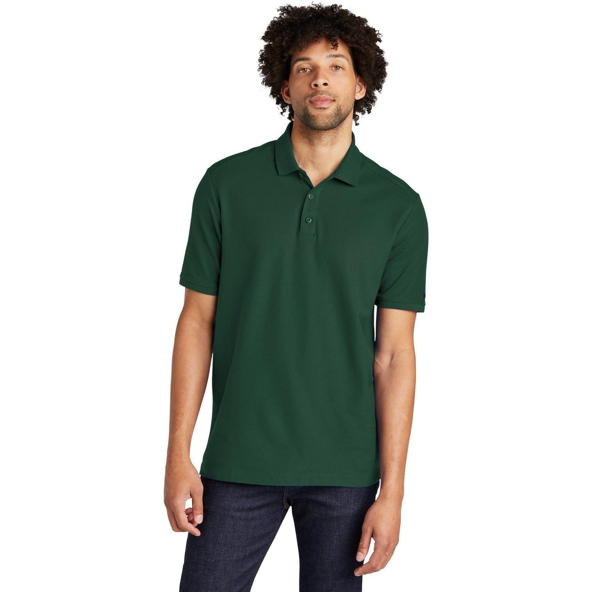 no-logo New Era Venue Home Plate Polo-Regular-New Era-Thread Logic