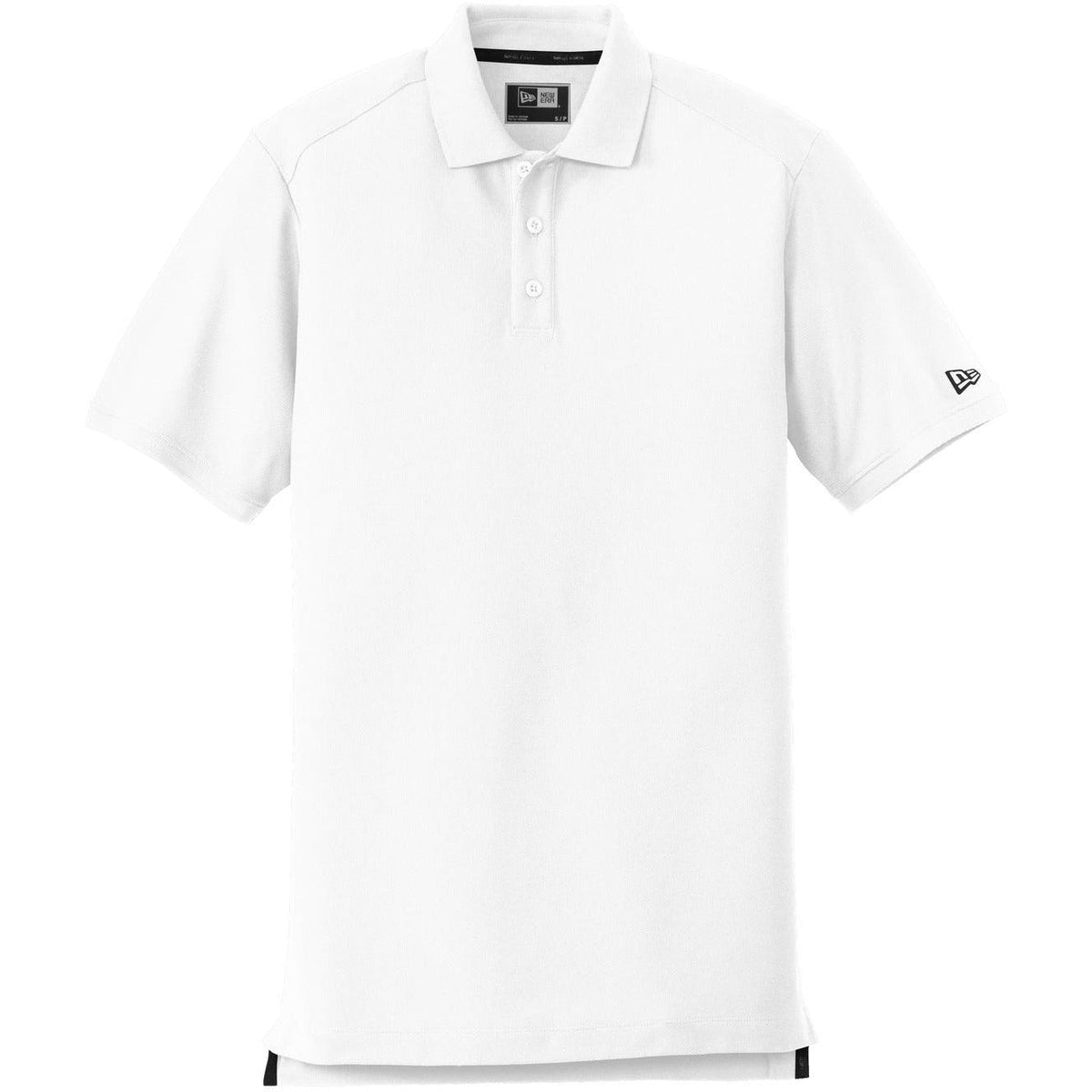 no-logo New Era Venue Home Plate Polo-Regular-New Era-White-S-Thread Logic