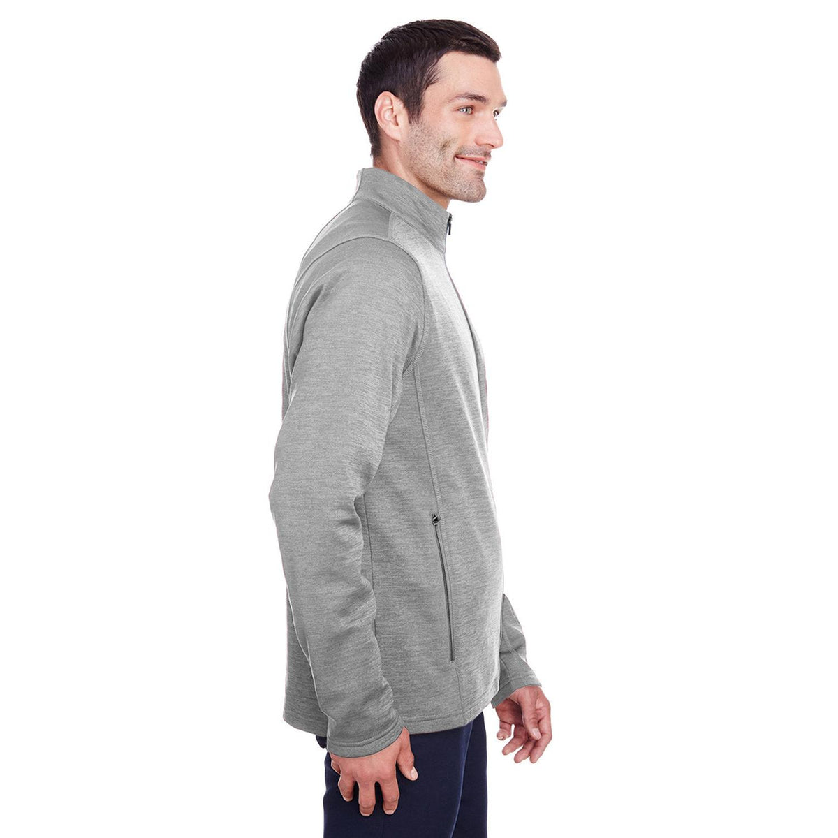 no-logo North End Flux 2.0 Full-Zip Jacket-Men's Jackets-North End-Thread Logic