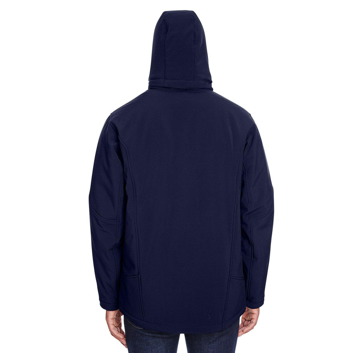 no-logo North End Glacier Insulated Three-Layer Fleece Bonded Soft Shell Jacket-Men's Jackets-North End-Thread Logic