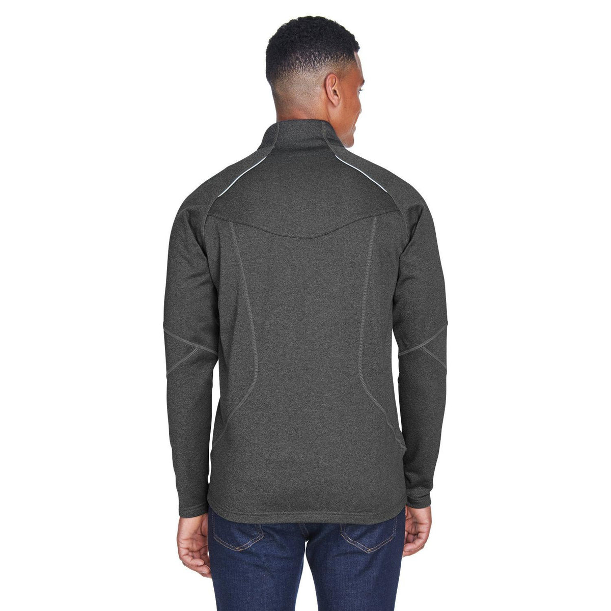 no-logo North End Gravity Performance Fleece Jacket-Men's Jackets-North End-Thread Logic
