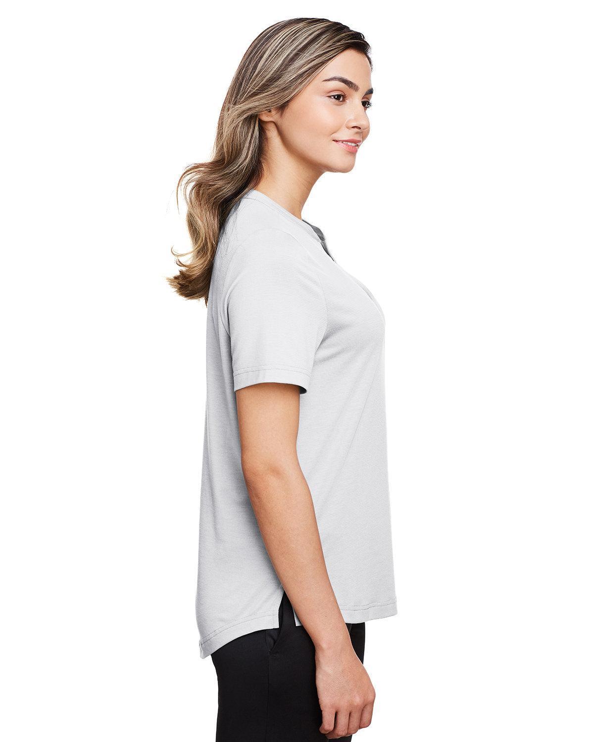 no-logo North End Ladies Jaq Snap-Up Stretch Performance Polo-Ladies Polos-North End-Thread Logic
