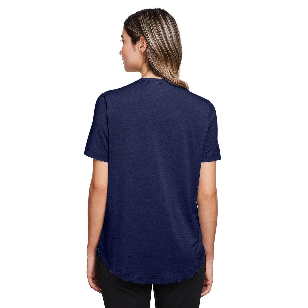 no-logo North End Ladies Jaq Snap-Up Stretch Performance Polo-Ladies Polos-North End-Thread Logic