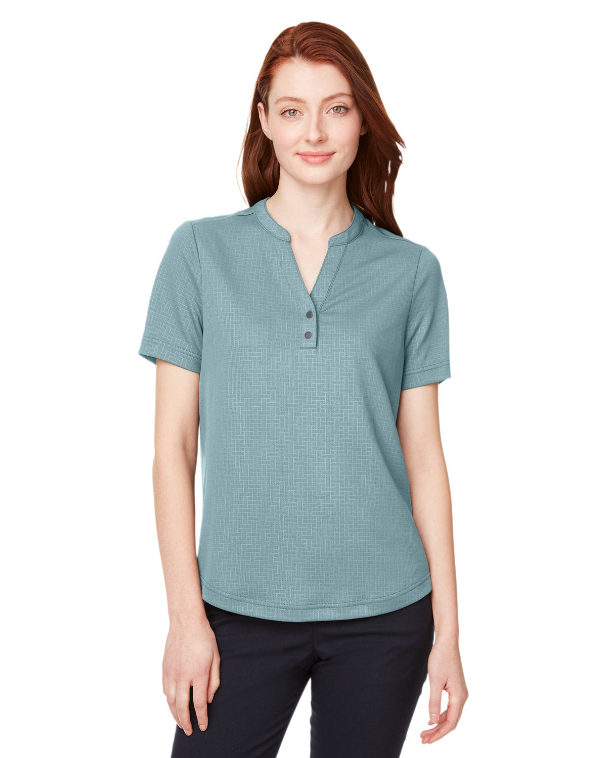 North End Ladies Replay Recycled Polo-Ladies Polos-North End-Opal Blue-XS-Thread Logic