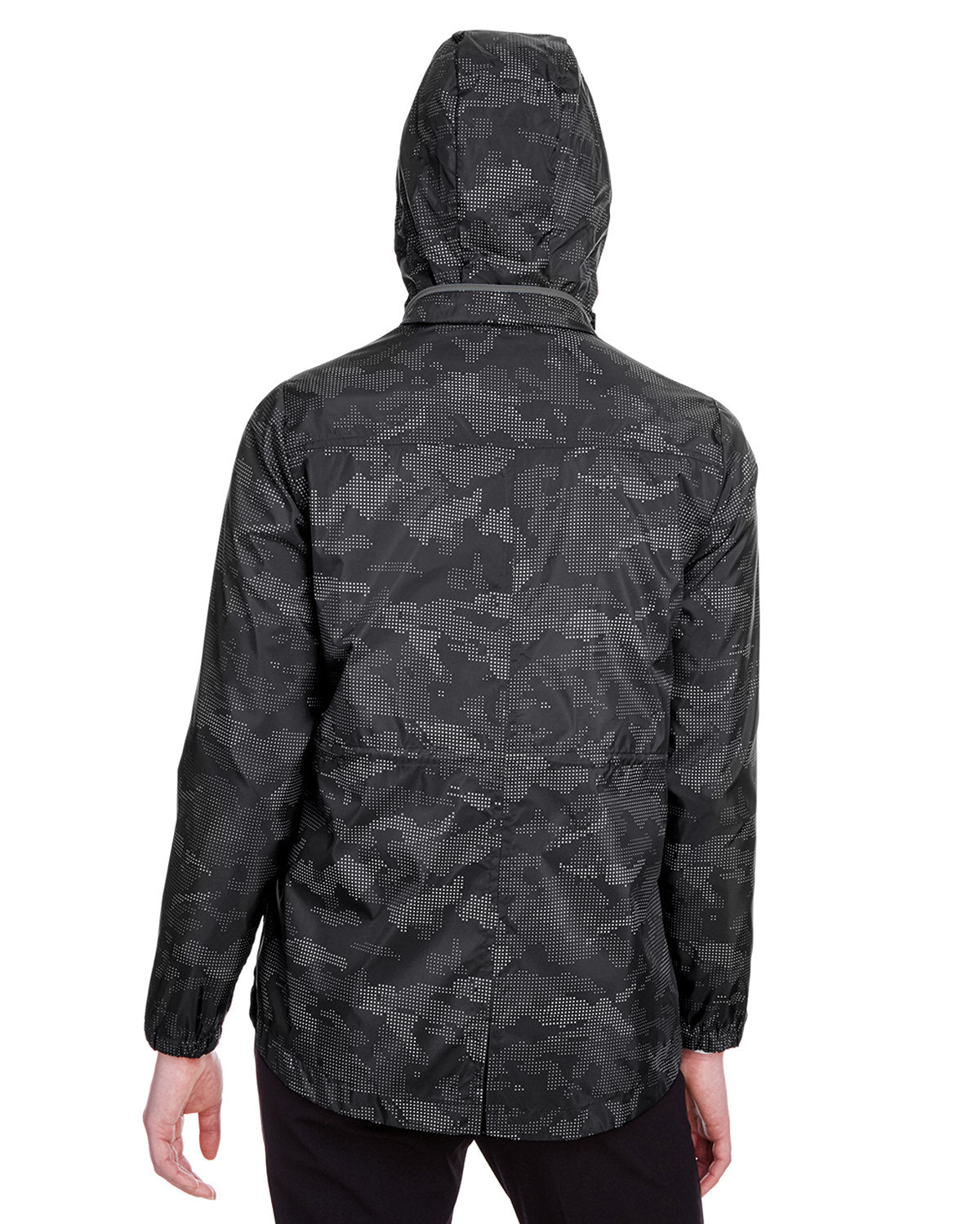 no-logo North End Ladies Rotate Reflective Jacket-Ladies Jackets-North End-Thread Logic