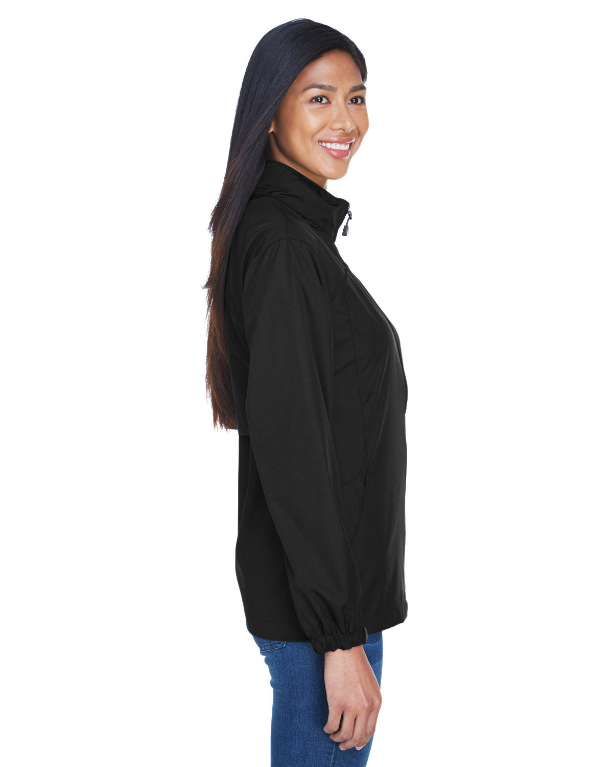no-logo North End Ladies Techno Lite Jacket-Ladies Jackets-North End-Thread Logic