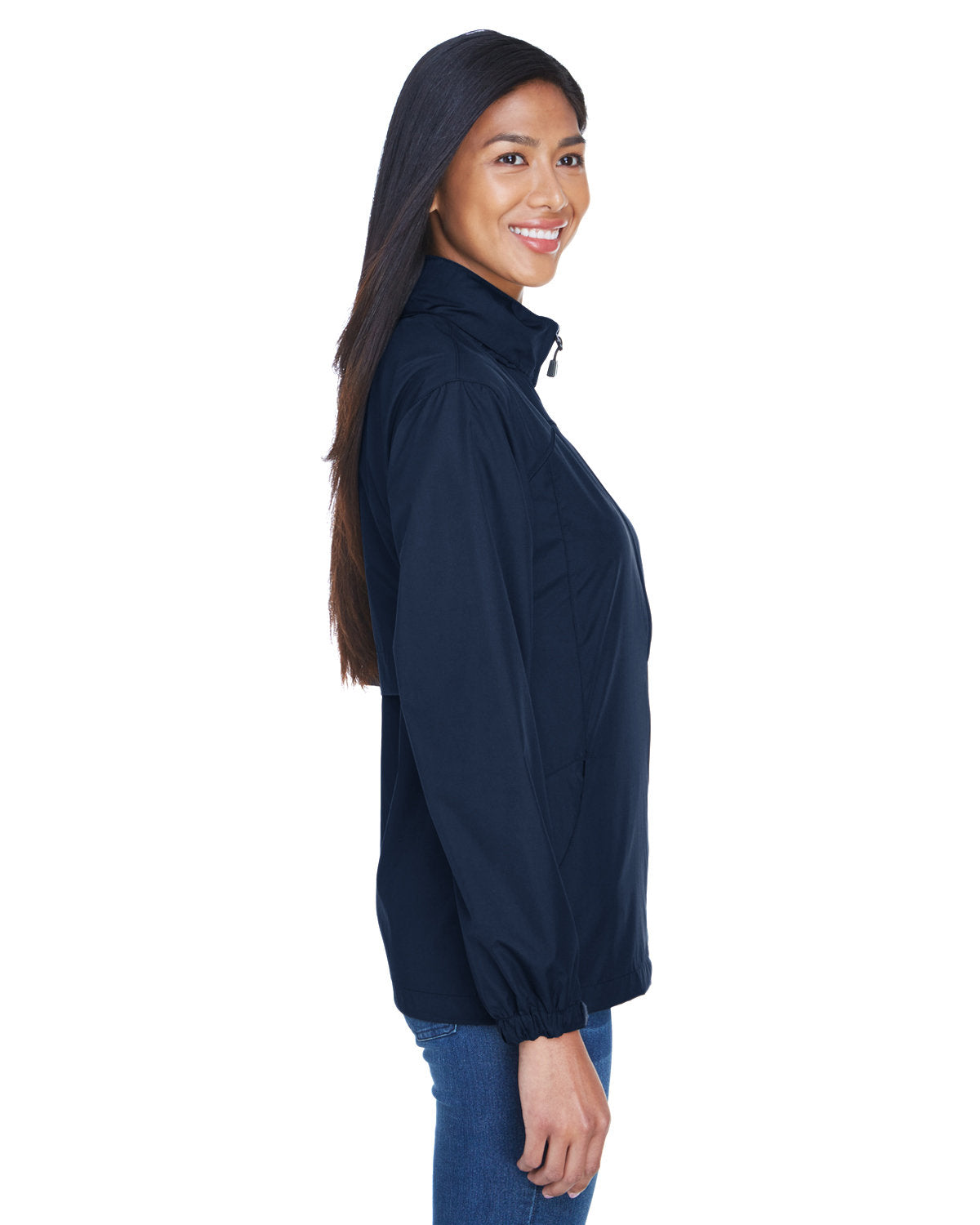 no-logo North End Ladies Techno Lite Jacket-Ladies Jackets-North End-Thread Logic