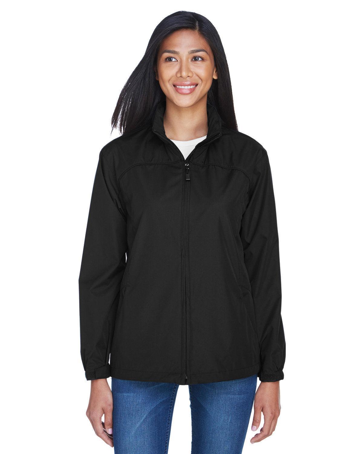 North End Ladies Techno Lite Jacket-Ladies Jackets-North End-Black-XS-Thread Logic