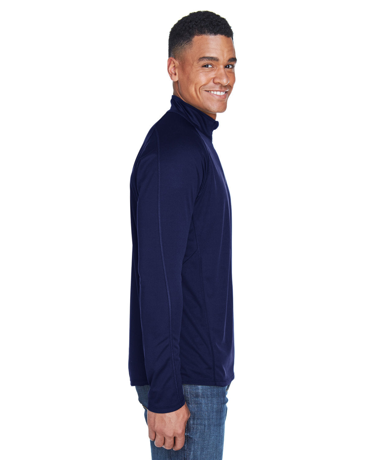 no-logo North End Radar Performance Quarter-Zip-Men's Layering-North End-Thread Logic