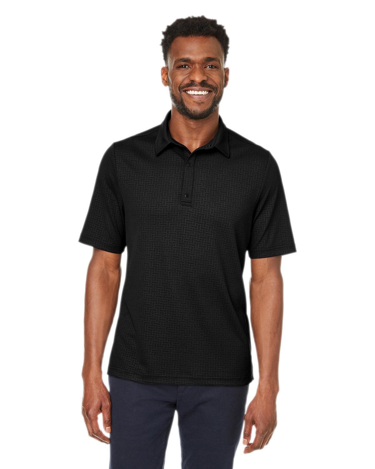 North End Replay Recycled Polo-Men's Polos-North End-Black-S-Thread Logic