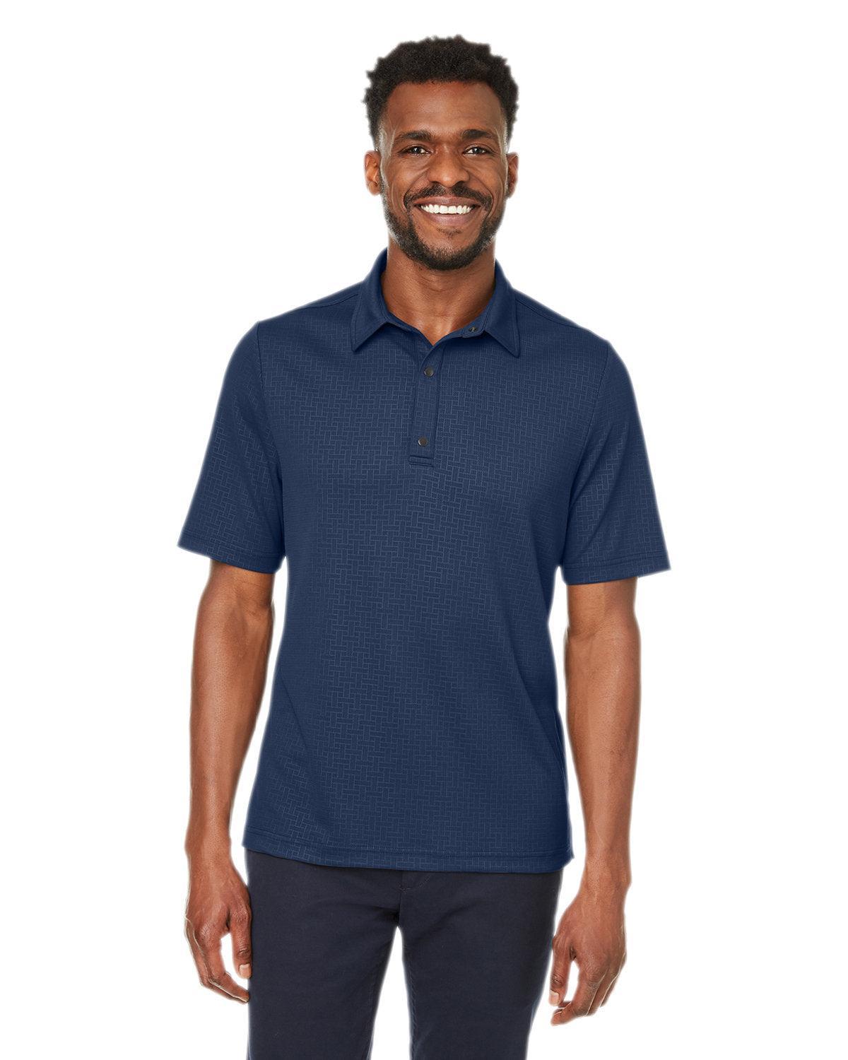 North End Replay Recycled Polo-Men's Polos-North End-Classic Navy-S-Thread Logic