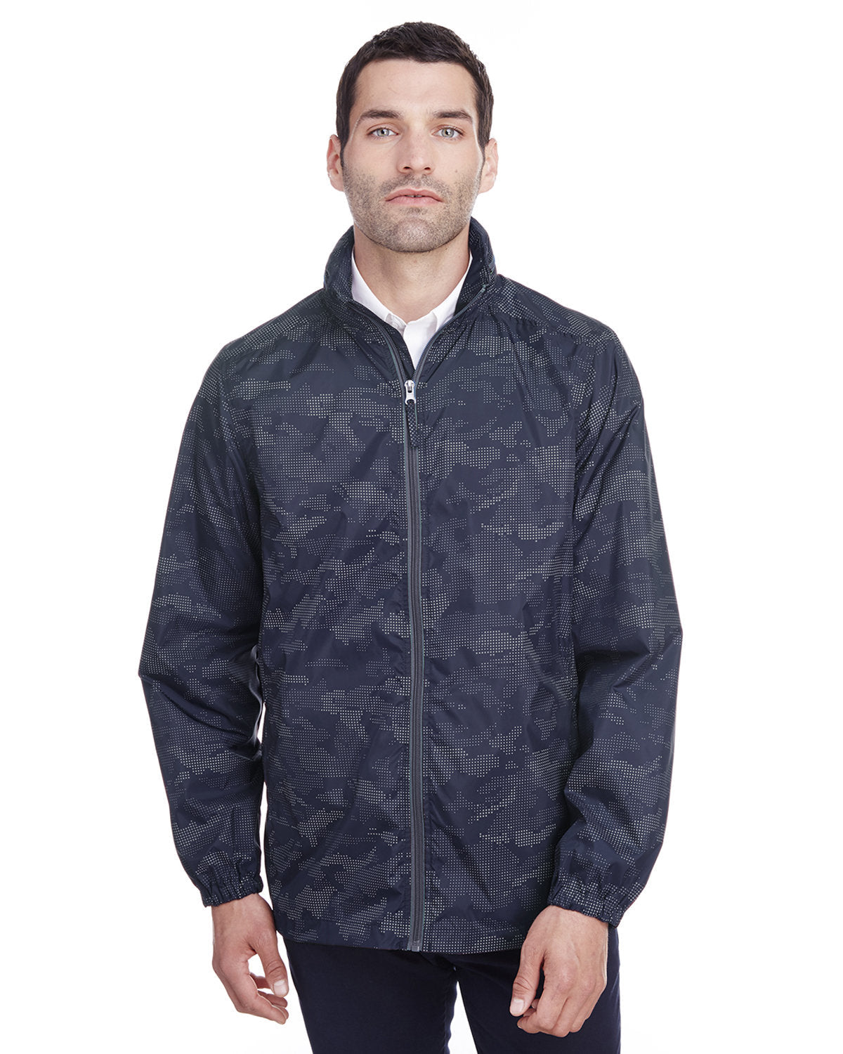 North End Rotate Reflective Jacket-Men's Jackets-North End-Classic Navy/Carbon-S-Thread Logic