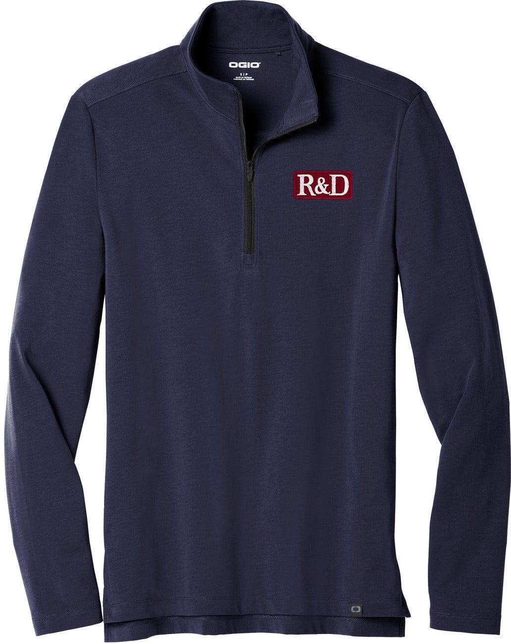 洋楽 L o r i G o l d OGIO OG139 Quarter-Zip Pullover with Custom Embroidery