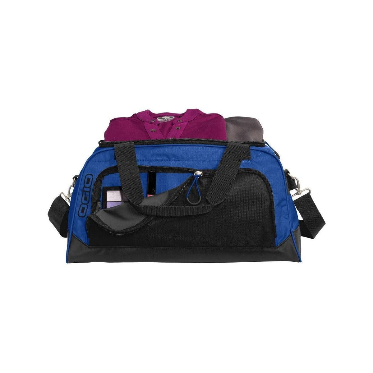 no-logo OGIO Breakaway Duffel-Regular-OGIO-Electric Blue/Black-Thread Logic