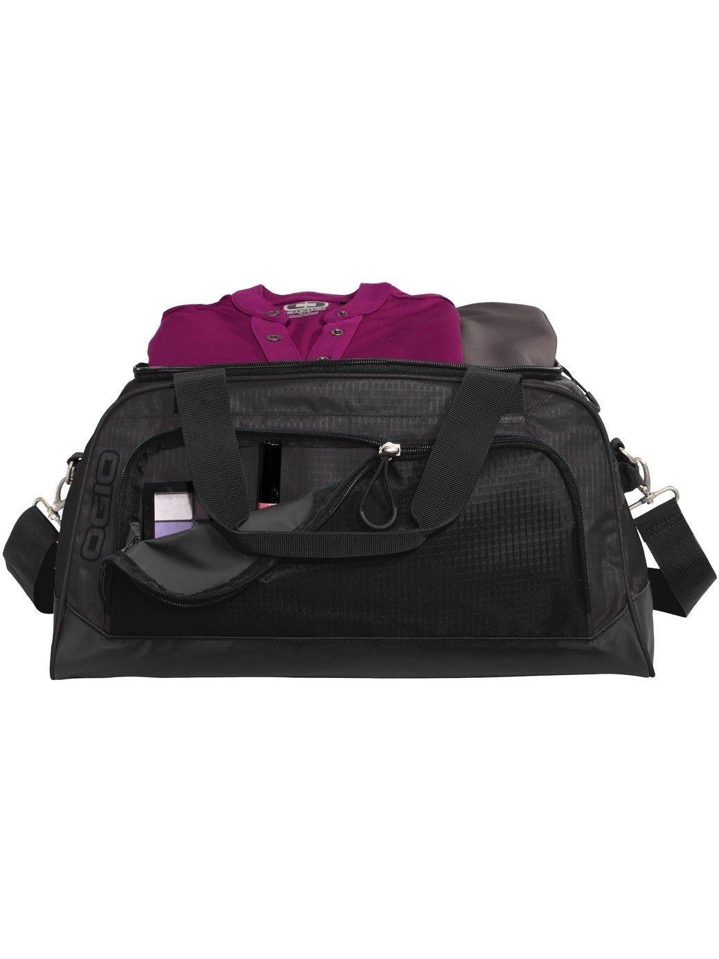 no-logo OGIO Breakaway Duffel-Regular-OGIO-Gear Grey/Black-Thread Logic