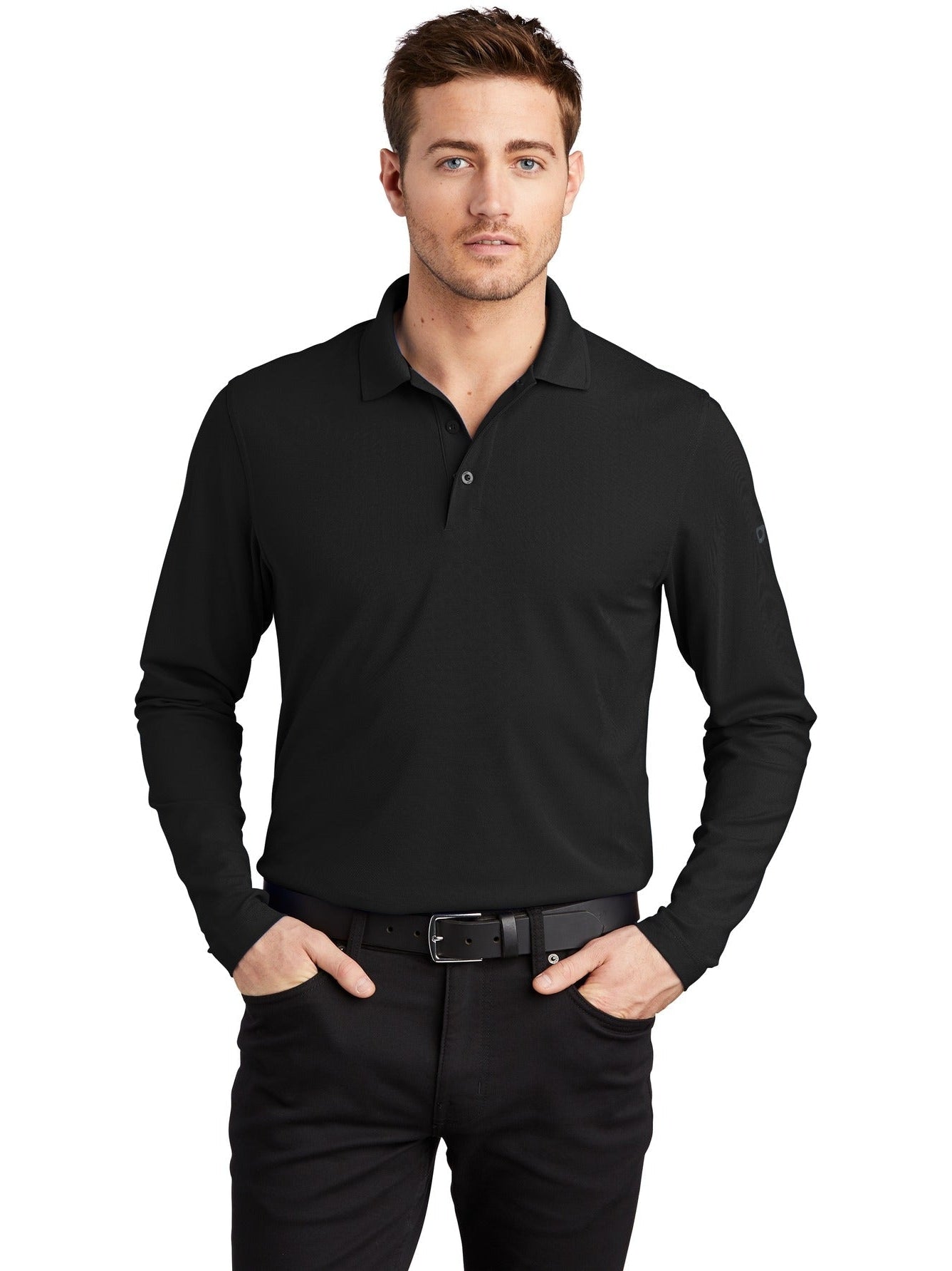 no-logo OGIO Caliber 2.0 Long Sleeve Polo-Regular-OGIO-Thread Logic
